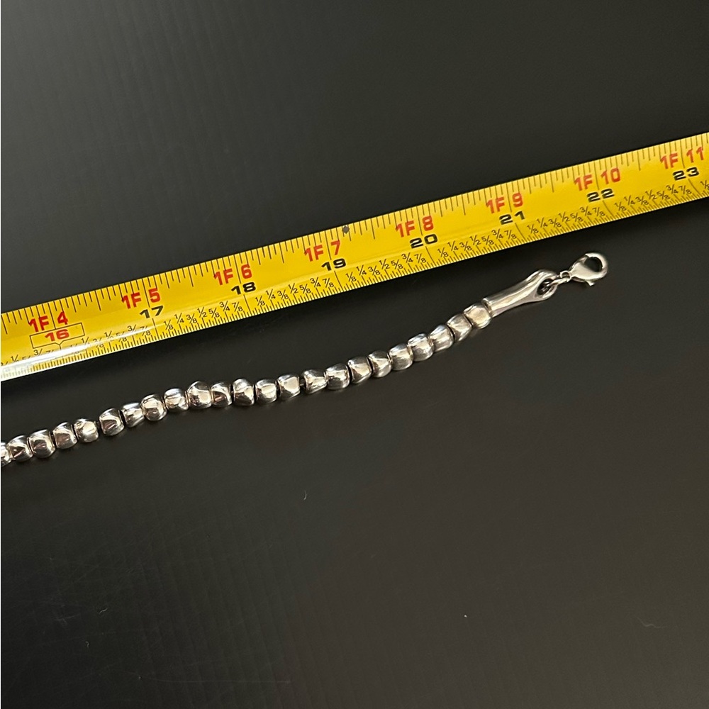 UNO de 50 Long Silver "Esta La Tita" Necklace - Picture 8 of 9